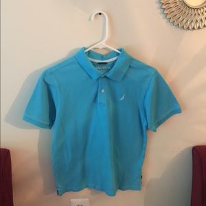 Blue Nautica polo shirt